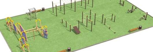 Проект спортивной площадки для любого возраста в Курске