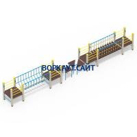 Детский спортивный комплекс Двойной мостик ДСК 3115 в Курске