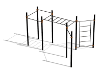 Спортивный комплекс воркаут ВС-117 в Курске
