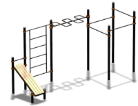 Спортивный комплекс воркаут ВС-74 в Курске