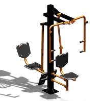 Уличный тренажер "Баттерфляй Жим ног" УТ347 в Курске