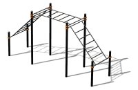 Спортивный комплекс воркаут ВС-192 в Курске