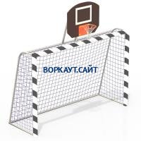 Ворота с баскетбольным щитом СИО 3512 в Курске Ворота с баскетбольным щитом СИО 3512 в Курске