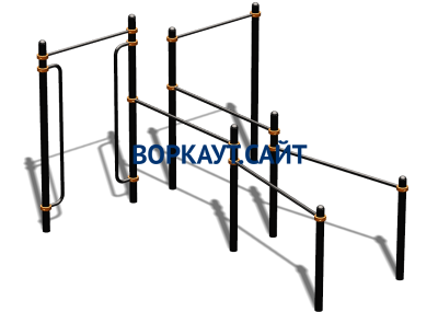 Спортивный комплекс воркаут ВС-197 в Курске