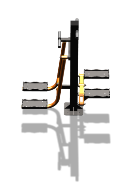 Уличный тренажер "Шпагат Степпер" УТ310 в Курске