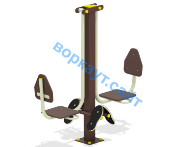 Уличный тренажер "Жим ногами горизонтальный " УТ 003 в Курске