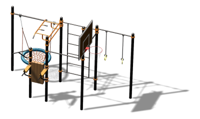 Спортивный комплекс воркаут ВС-104 в Курске