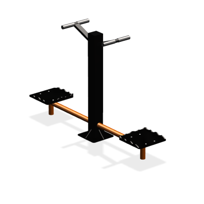 Уличный тренажер  "Твистер двойной"  УТ205 в Курске
