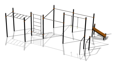 Спортивный комплекс воркаут ВС-153 в Курске