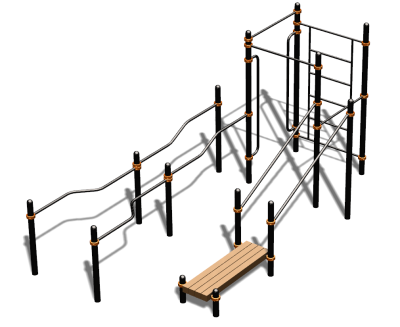 Спортивный комплекс воркаут ВС-194 в Курске