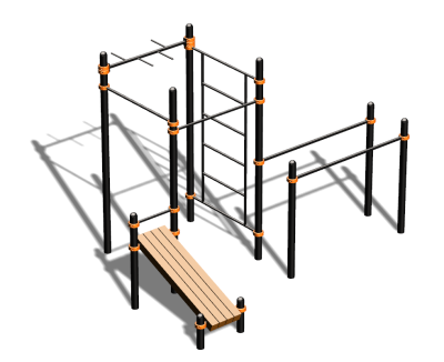 Спортивный комплекс воркаут ВС-91 в Курске