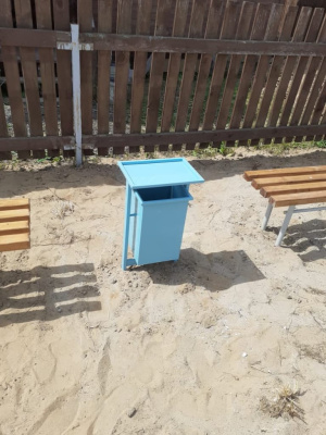 Урна с крышкой МАФ 1631 в Курске