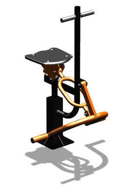 Уличный тренажер "Ковбой" УТ 107 в Курске