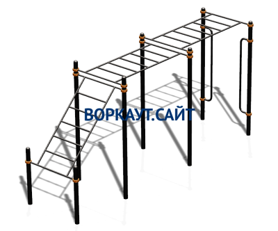 Спортивный комплекс воркаут ВС-190 в Курске