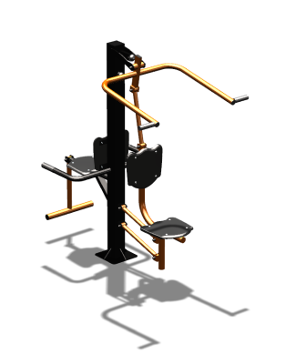 Уличный тренажер "Верхняя тяга Флекс" УТ325 в Курске