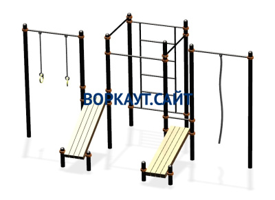 Спортивный комплекс воркаут ВС-44 в Курске