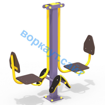 Уличный тренажер "Жим ногами горизонтальный " УТ 003 в Курске