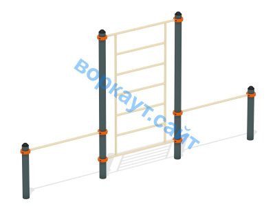 Шведская стенка с перекладинами ВС-13 в Курске