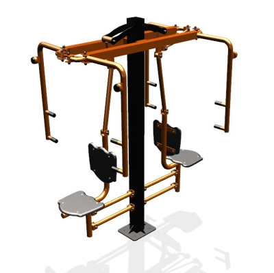 Уличный тренажер "Баттерфляй двойной"   УТ208 в Курске