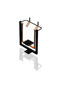 Уличный тренажер  "Маятник-пресс" УТ 104 в Курске