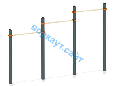 Турник тройной ВС-4 в Курске