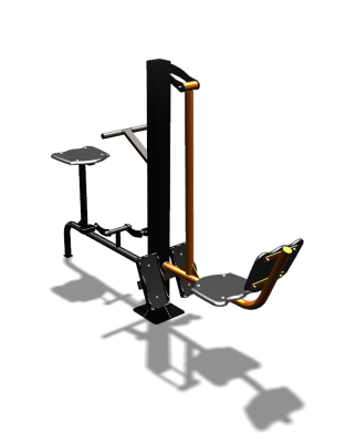 Уличный тренажер "Жим ногами Вело" УТ330 в Курске