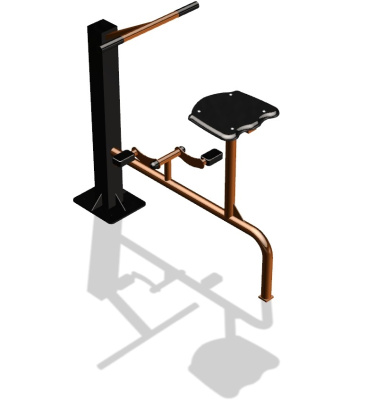 Уличный тренажер "Вело одинарный" УТ 117 в Курске