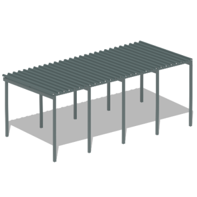 Теневой навес трибун МАФ 4130 в Курске