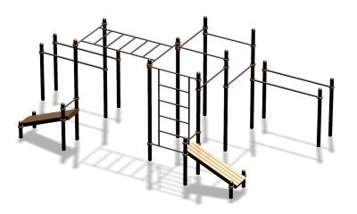 Спортивный комплекс воркаут ВС-100 в Курске