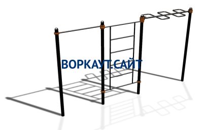 Спортивный комплекс воркаут ВС-129 в Курске
