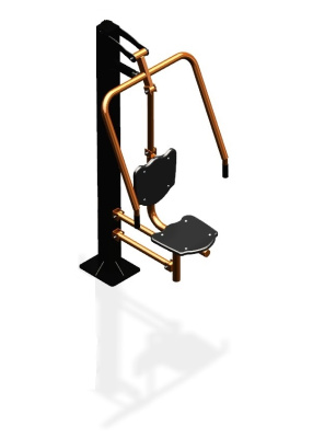 Уличный тренажер "Жим от груди одинарный" УТ 111 в Курске