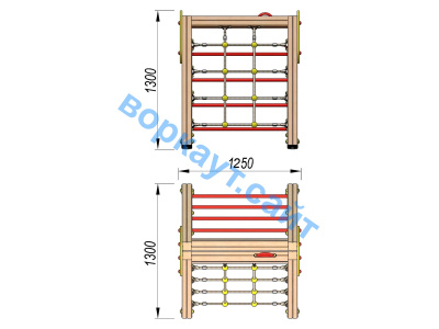 Детский спортивный комплекс ДСК 3201 в Курске