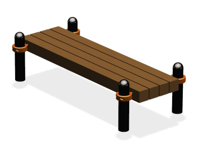 Воркаут скамья ВС-38 в Курске