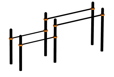 Брусья разновысокие ВС-15 в Курске