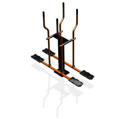 Уличный тренажер  "Лыжи двойные"   УТ210 в Курске