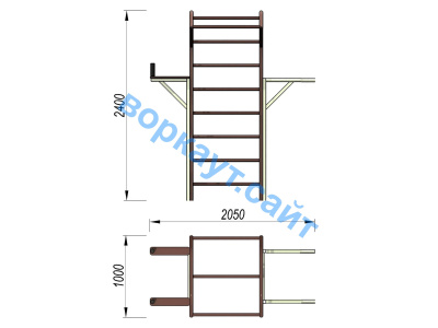 Детский спортивный комплекс 3 в 1 ДСК 3103 в Курске