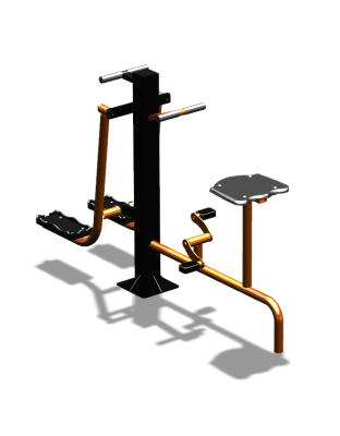 Уличный тренажер "Вело Шпагат" УТ320 в Курске