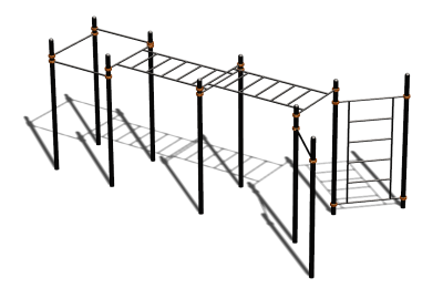 Спортивный комплекс воркаут ВС-118 в Курске