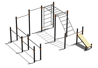 Спортивный комплекс воркаут ВС-146 в Курске