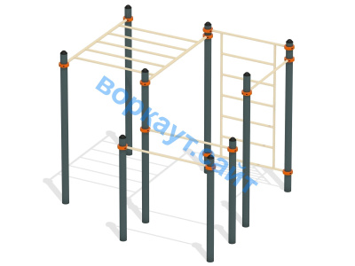 Спортивный комплекс воркаут ВС-48 в Курске