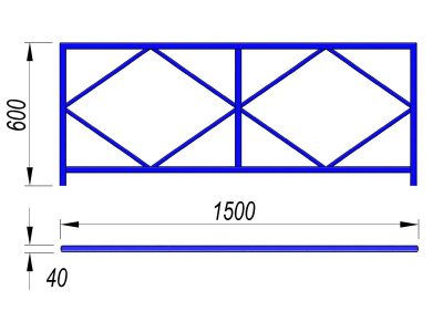 Ограждение площадки МАФ 5001 в Курске