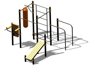 Спортивный комплекс воркаут ВС-93 в Курске