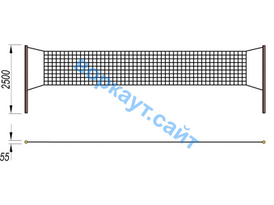 Волейбольные стойки СИО 3515 в Курске