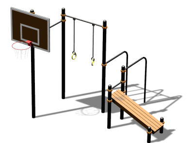 Спортивный комплекс воркаут ВС-143 в Курске