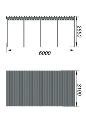 Теневой навес трибун МАФ 4130 в Курске