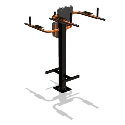 Уличный тренажер  "Брусья-пресс двойной"  УТ202 в Курске