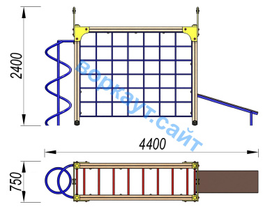 Детский спортивный комплекс Юниор ДСК 3105 в Курске