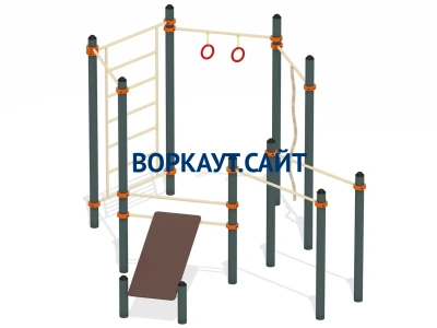 Спортивный комплекс воркаут ВС-49 в Курске