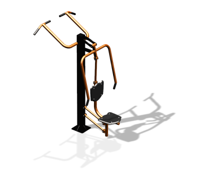 Уличный тренажер "Жим от груди Турник" УТ341 в Курске